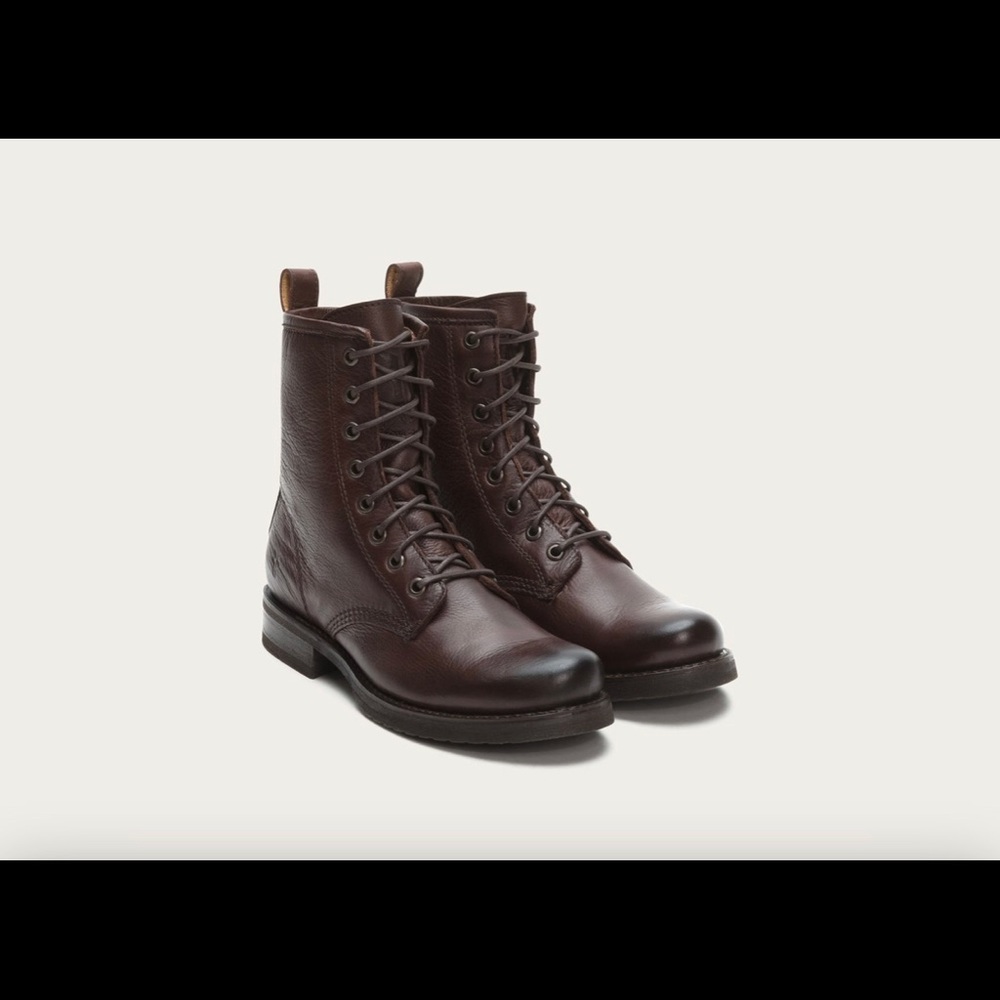Frye Veronica Combat Boots Size 10